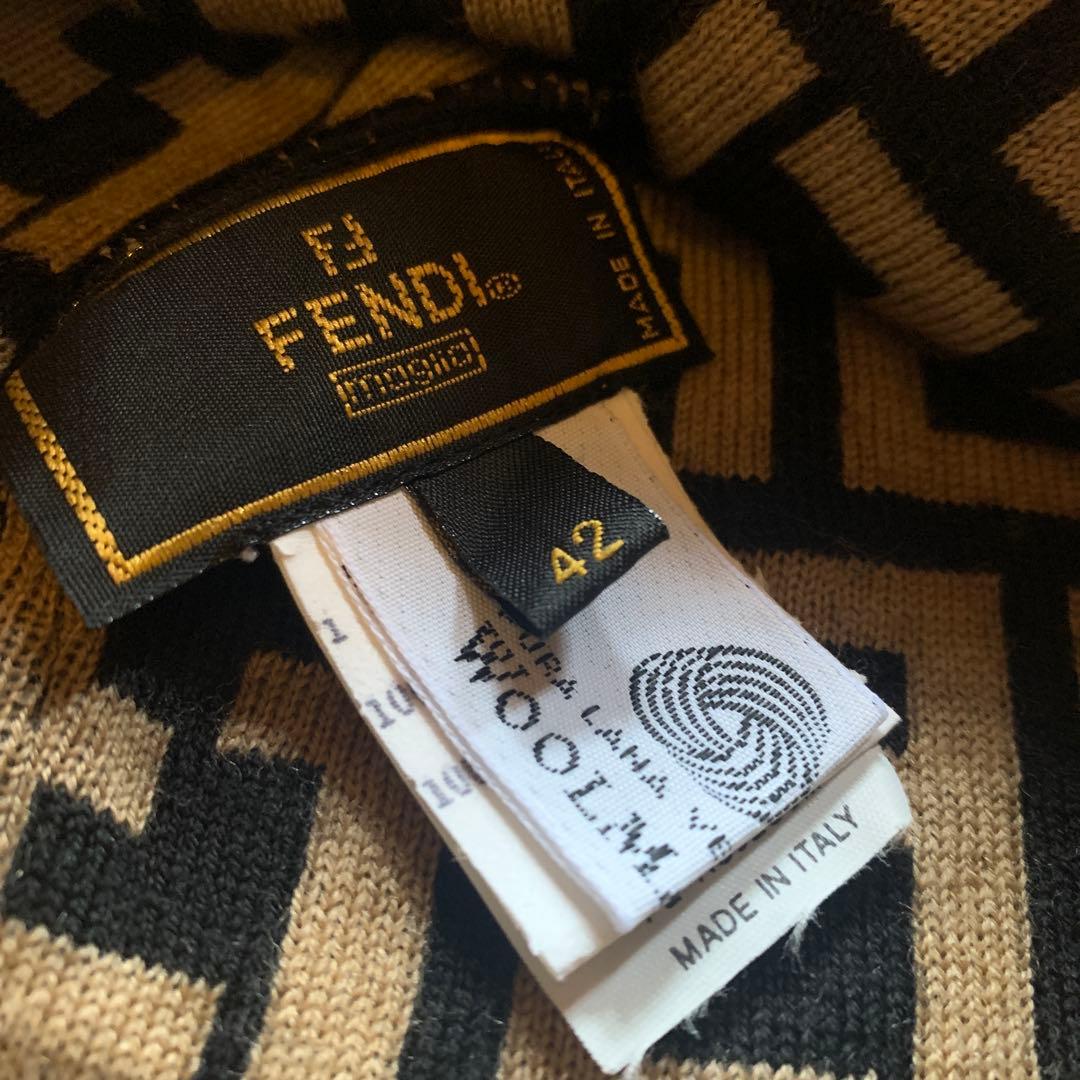 FENDI フェンディ ニット帽　ウール 即日発送‼️