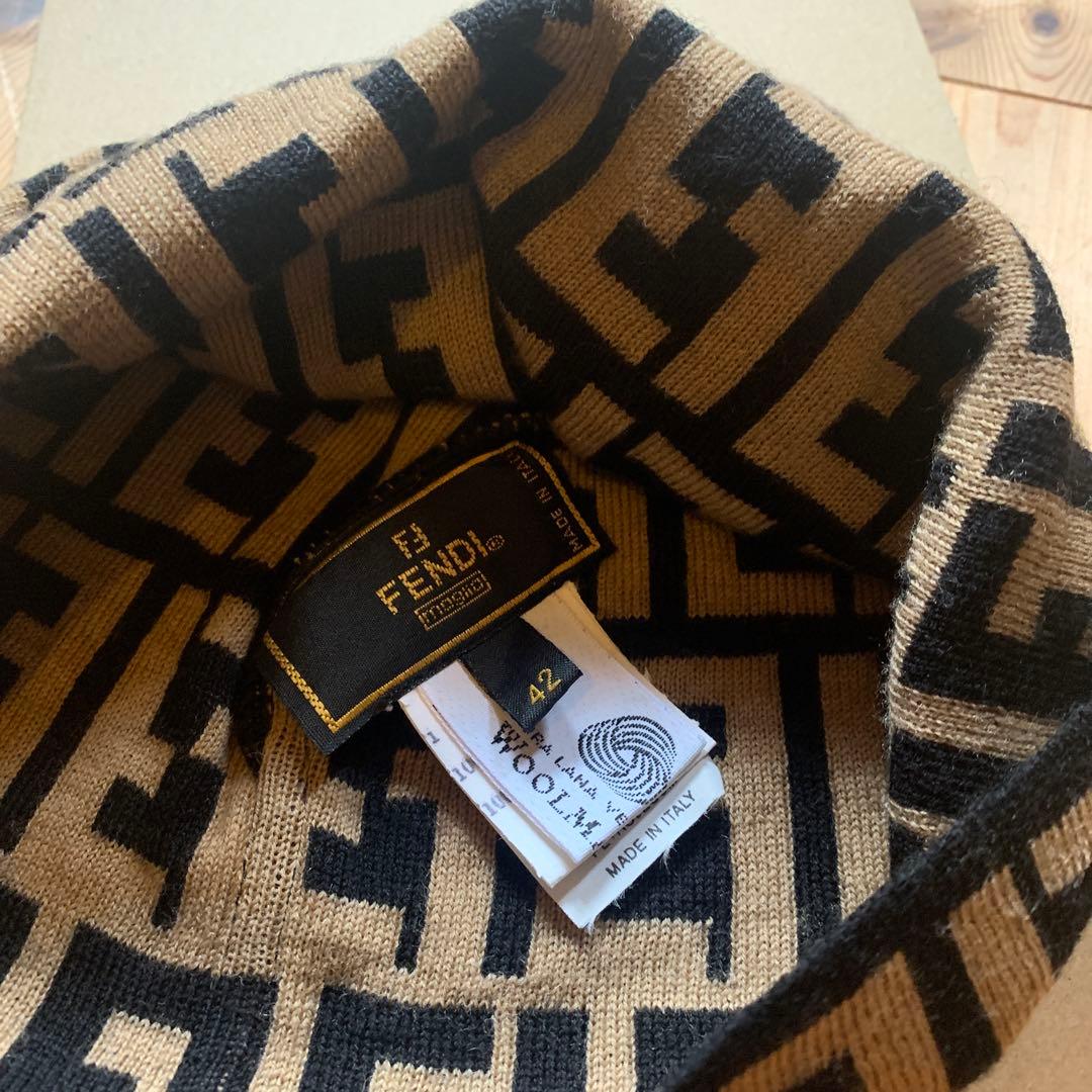 FENDI フェンディ ニット帽　ウール 即日発送‼️