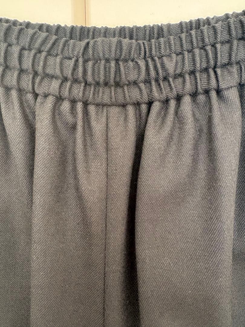 [新品タグ付き]イエナウォッシャブルサキソニーウールショートパンツ ブラック38