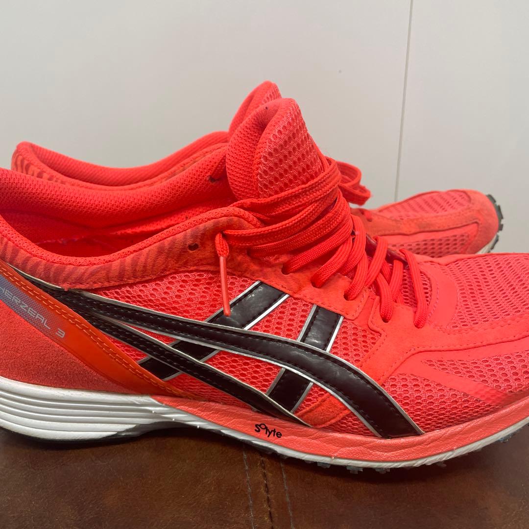 ASICS Tartherzeal 3 スパイクシューズ レッド