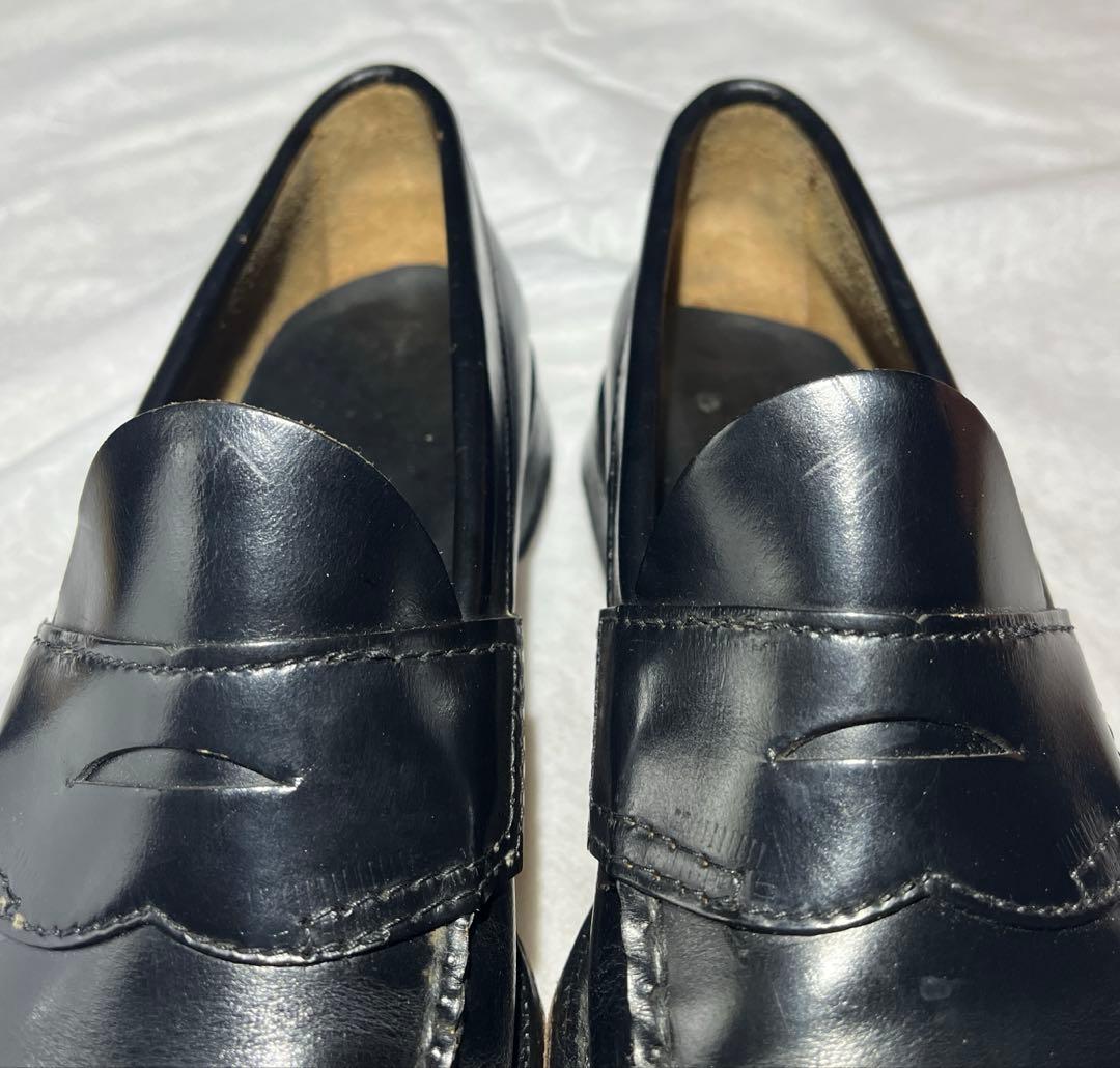 【美品】G.H.Bass ローファー 本革 ブラック 61/2D