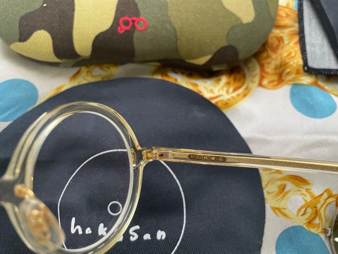 白山眼鏡店　ラウンドクラシック　度入り