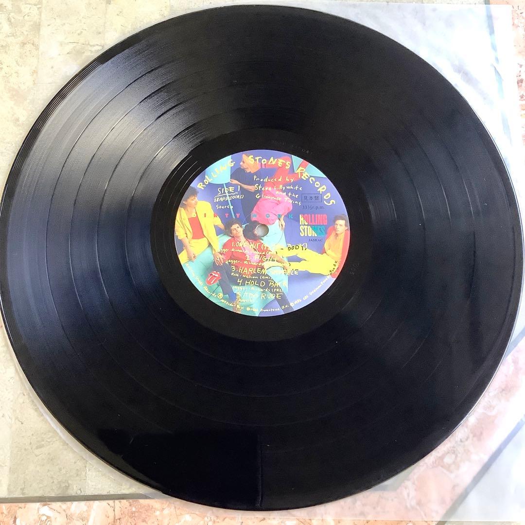 レア非売品!レコード新品! ローリングストーンズ1986年 日本オリジナル
