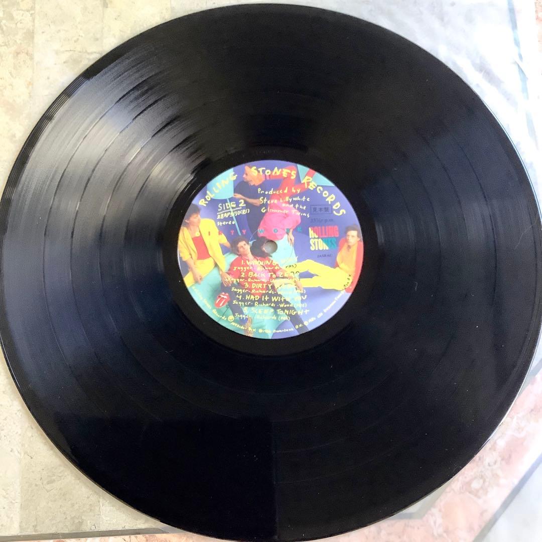 レア非売品!レコード新品! ローリングストーンズ1986年 日本オリジナル