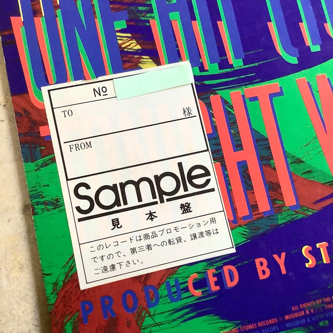 レア非売品!レコード新品! ローリングストーンズ1986年 日本オリジナル