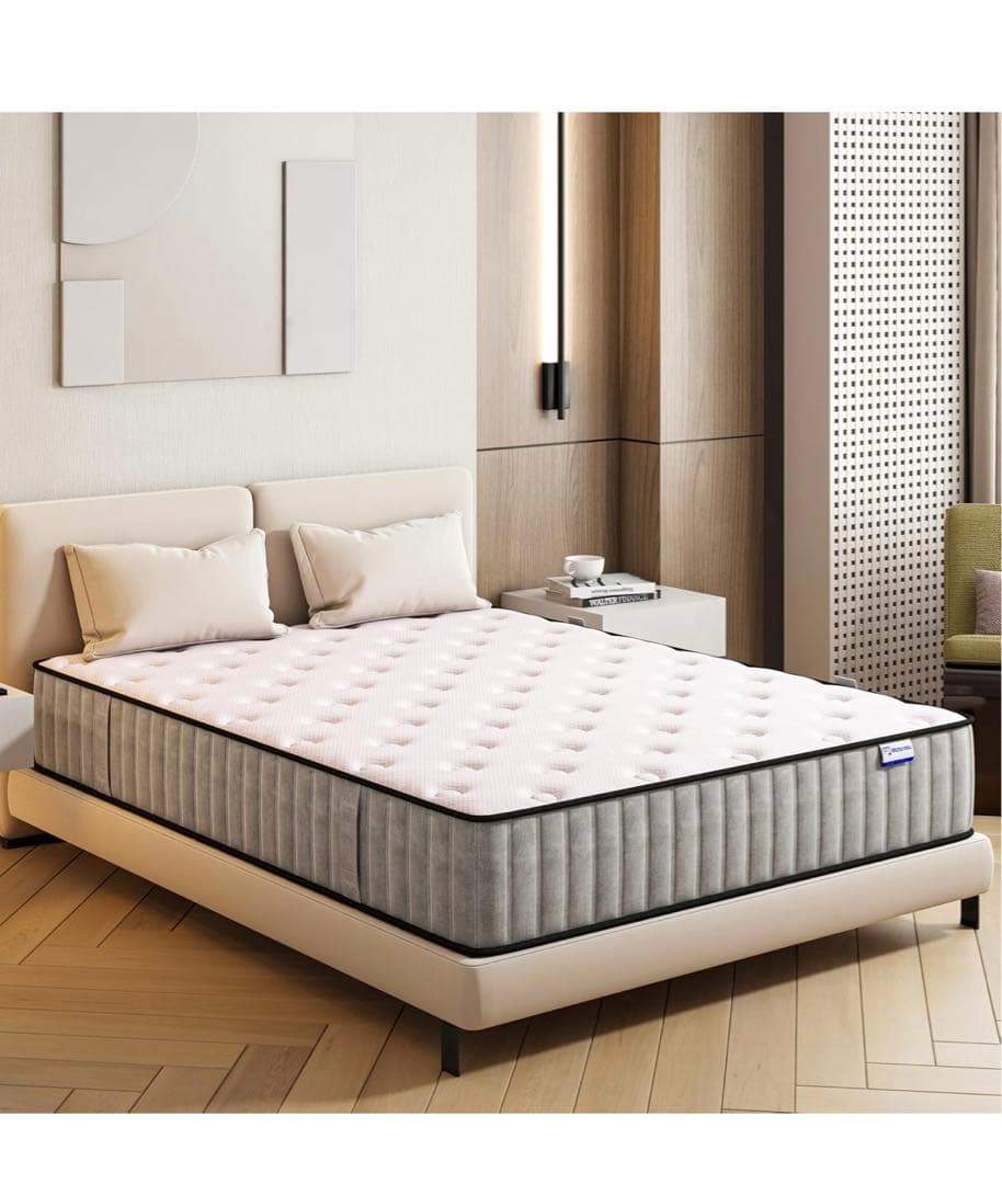 【Matoresu】セミダブル 高反発 極厚20CM ポケットコイル