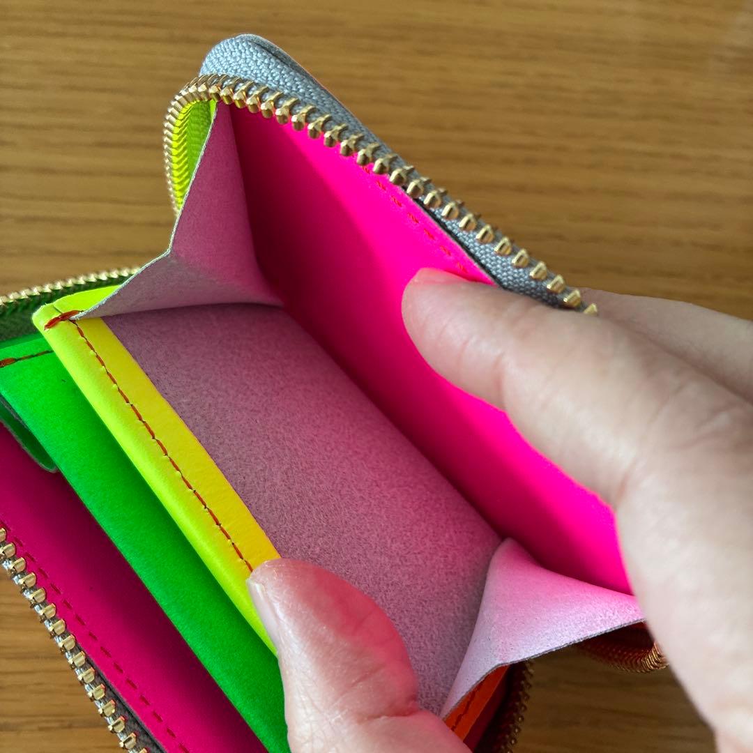 NADAYA mu CRAZY ミニ財布 ネオンカラー