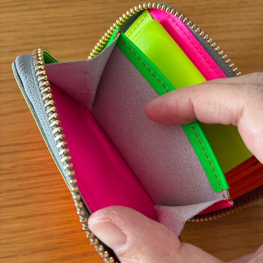 NADAYA mu CRAZY ミニ財布 ネオンカラー