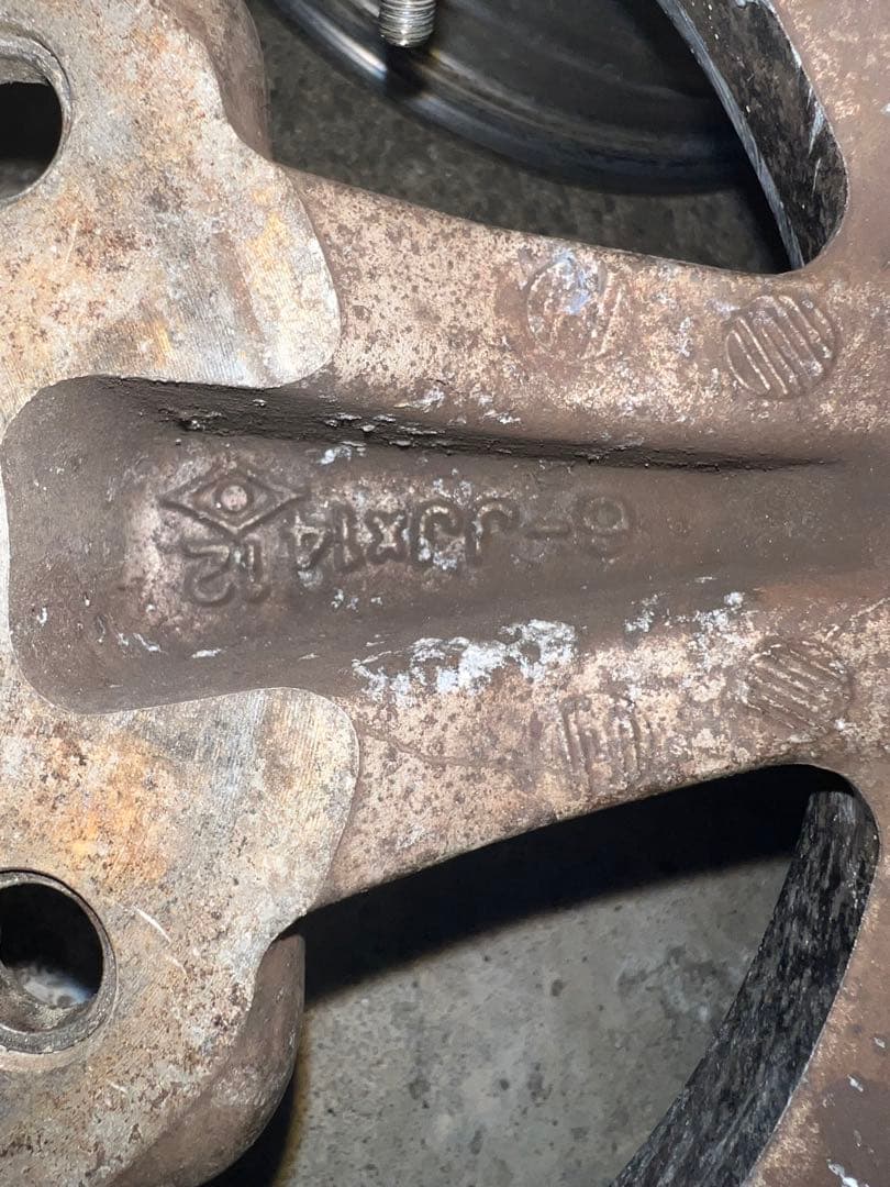 T*K様 エクイップ01 当時物　7J6.5J pcd114.3 4本セット　ケ