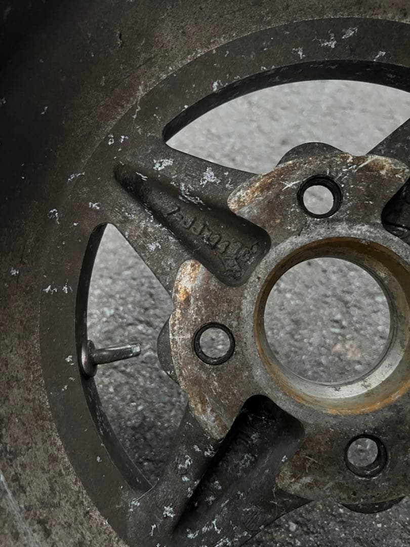 T*K様 エクイップ01 当時物　7J6.5J pcd114.3 4本セット　ケ