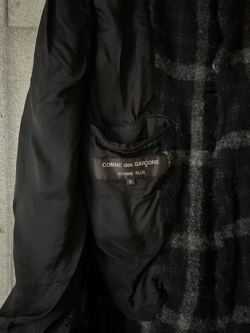 コムデギャルソンオムプリュス　24AW 縮絨ロングジャケット