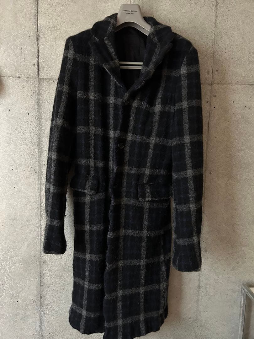 コムデギャルソンオムプリュス　24AW 縮絨ロングジャケット