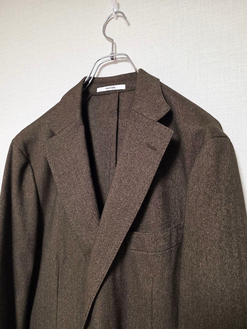 マッキントッシュフィロソフィー　トロッター スーツ ブラウン L