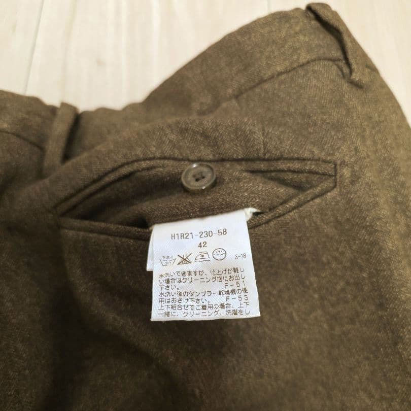 マッキントッシュフィロソフィー　トロッター スーツ ブラウン L