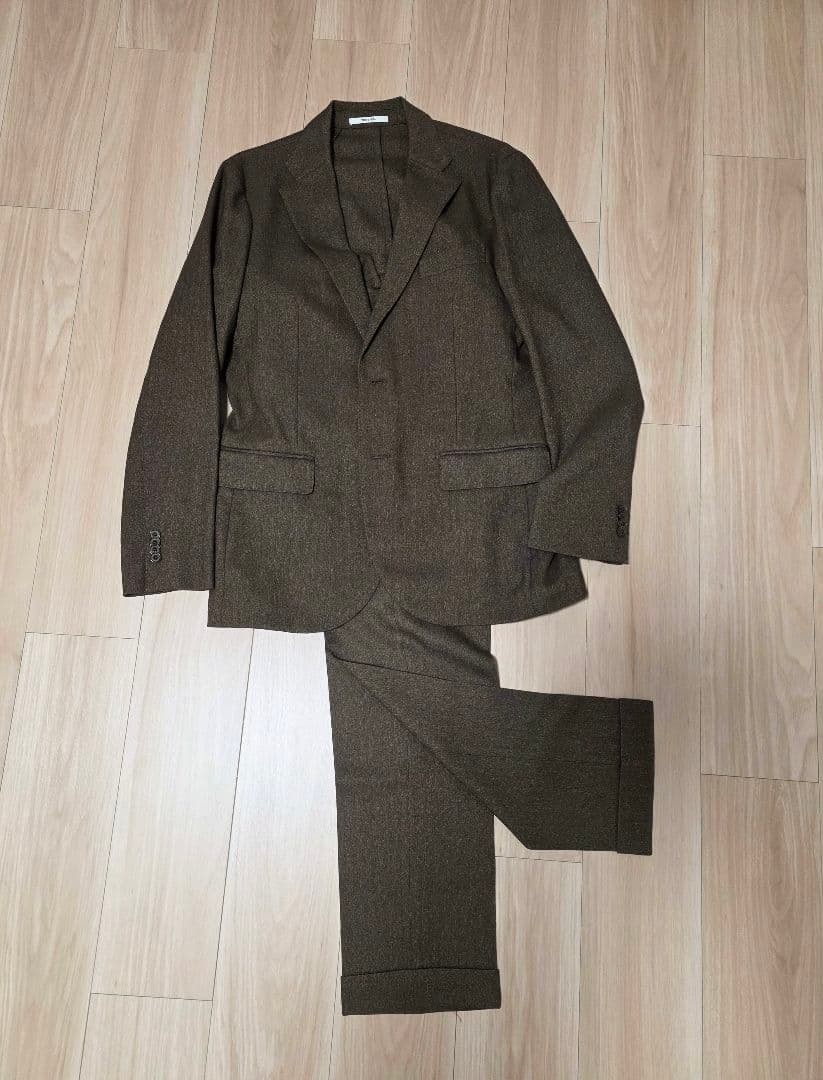 マッキントッシュフィロソフィー　トロッター スーツ ブラウン L