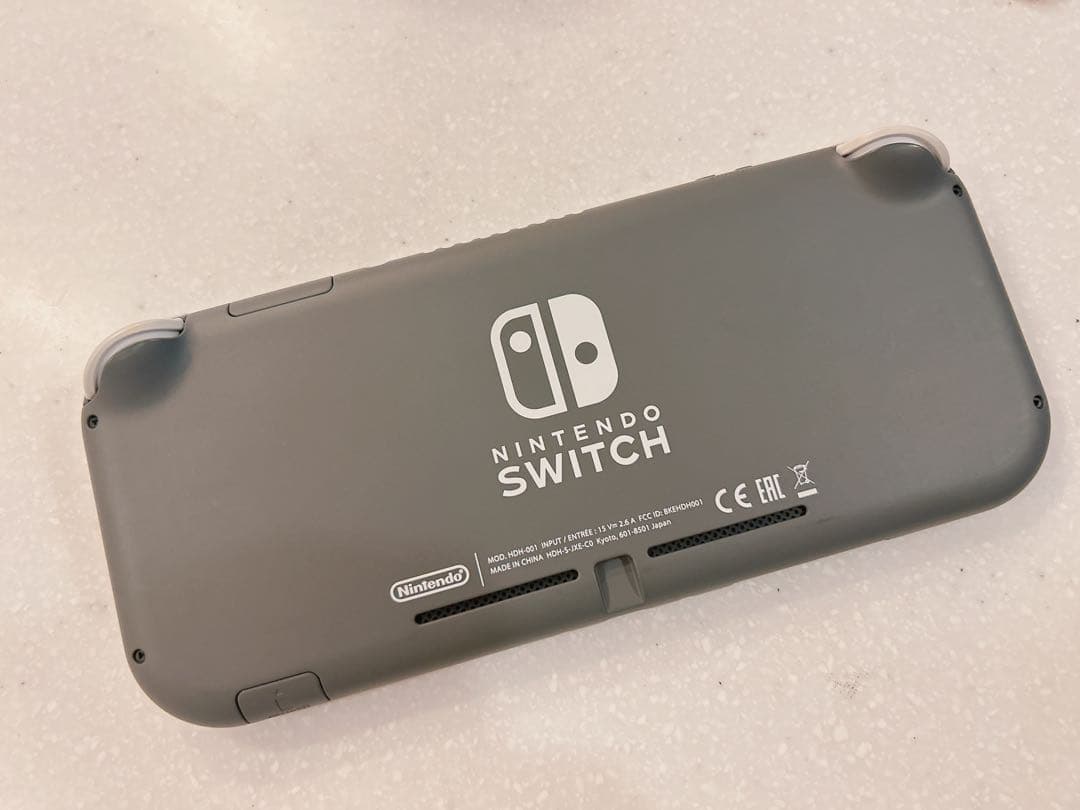 Nintendo Switch Lite グレー　あつまれどうぶつの森