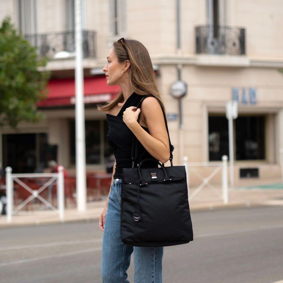 【美品】セレーンエテール　SELENT ETHER リュック　ブラックxシルバー