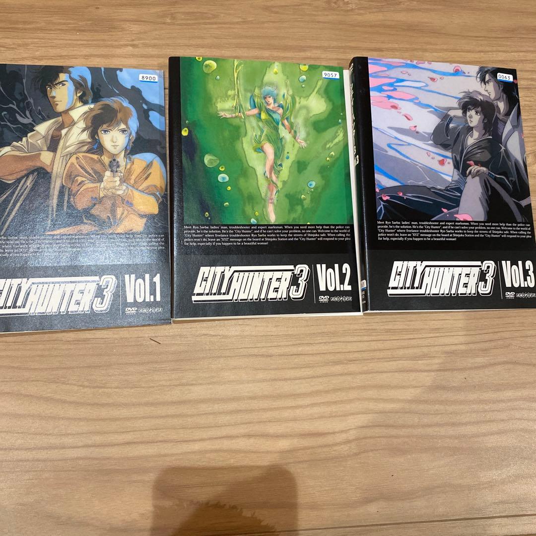 DVD シティーハンター 全9巻 2期 全11巻 3期 3巻 全23巻 セット
