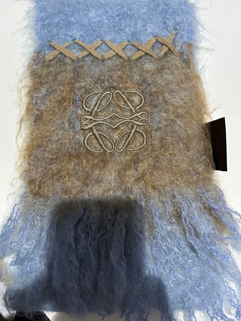 【美品/最終価格】ロエベ　モヘアマフラー