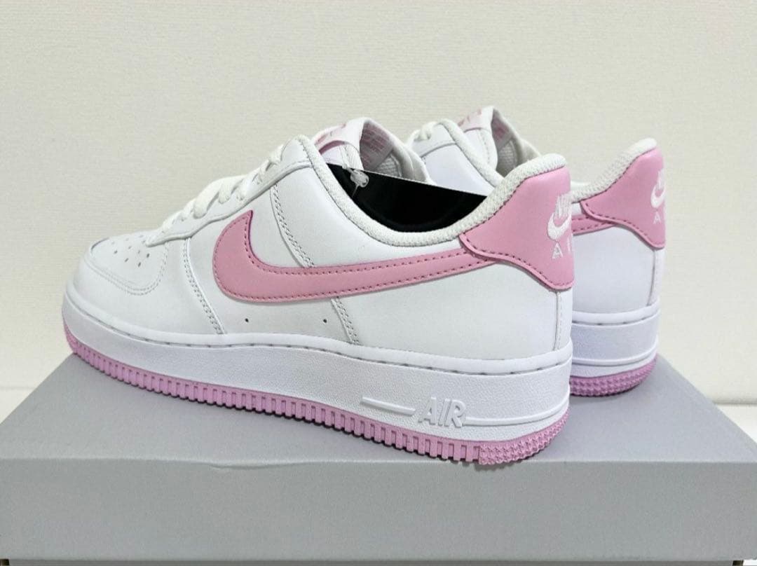 【新品】M24/W24.5cm NIKE エアフォース1 ロー \"ピンクライズ\"
