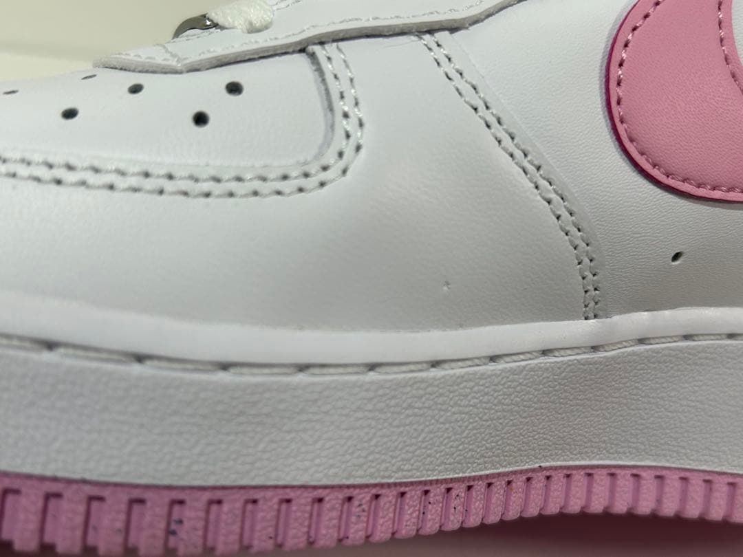 【新品】M24/W24.5cm NIKE エアフォース1 ロー \"ピンクライズ\"