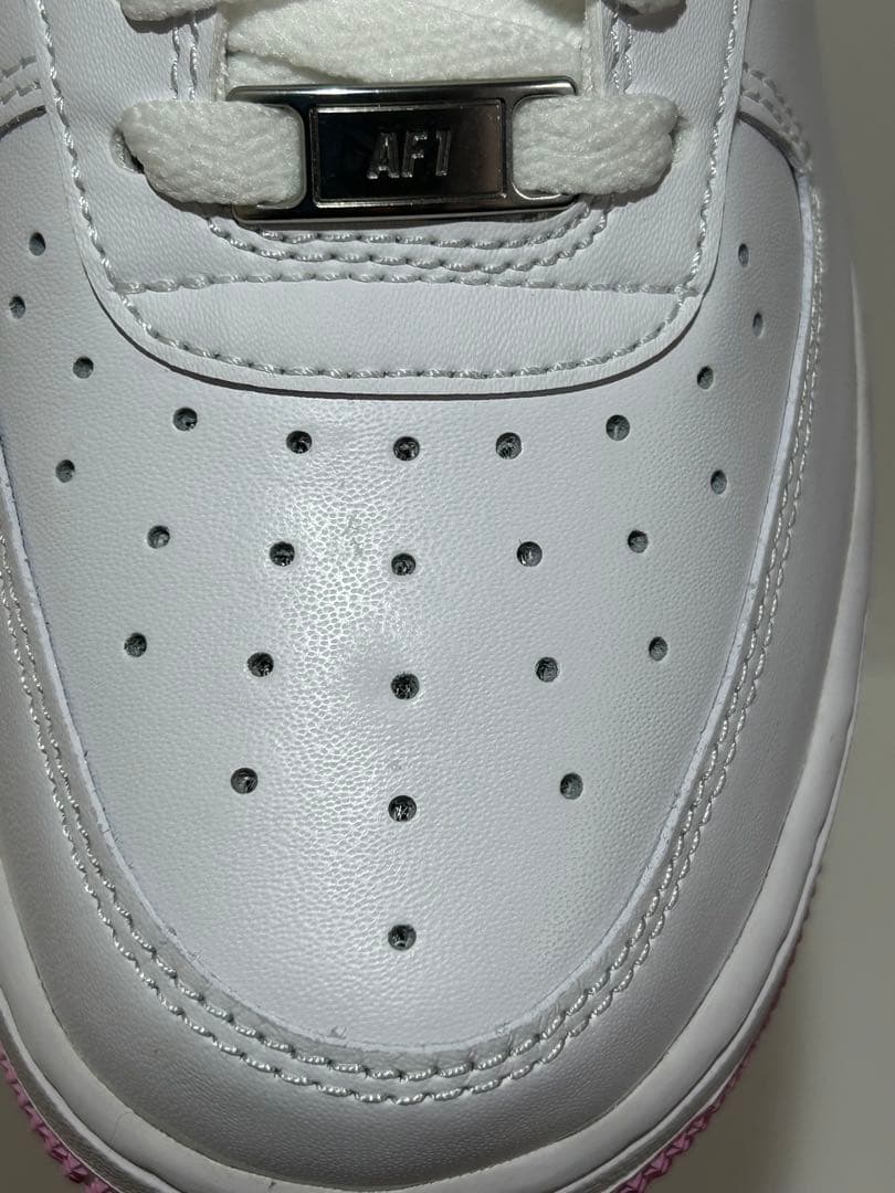 【新品】M24/W24.5cm NIKE エアフォース1 ロー \"ピンクライズ\"