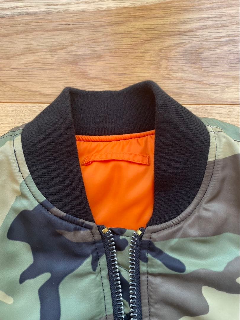 《alpha》アルファMA-1迷彩Lサイズ