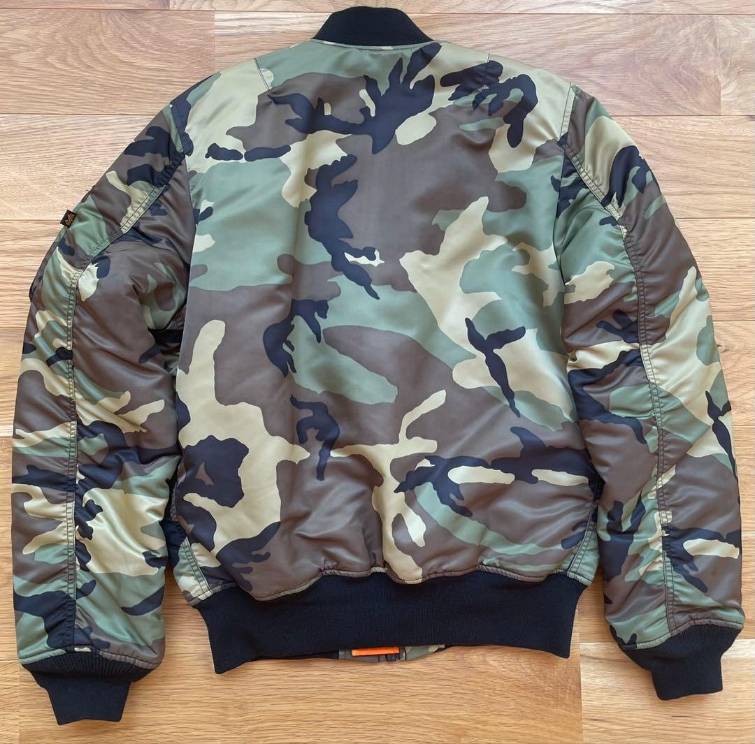 《alpha》アルファMA-1迷彩Lサイズ