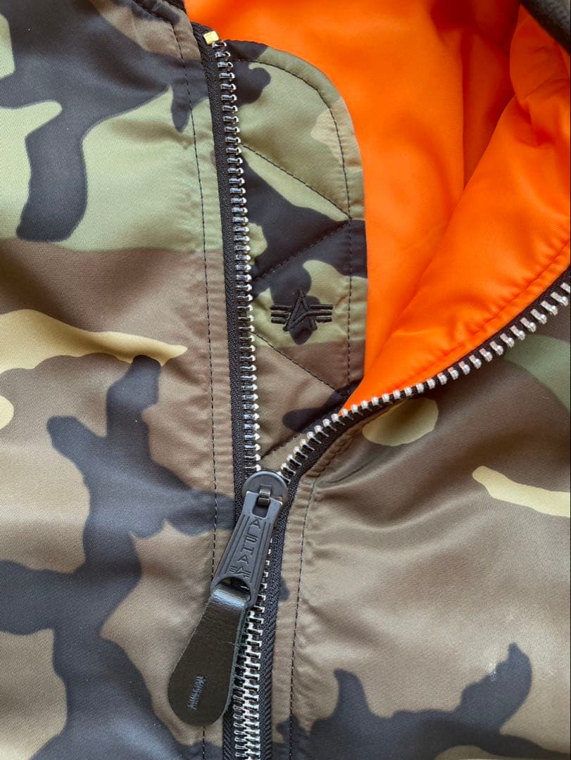 《alpha》アルファMA-1迷彩Lサイズ