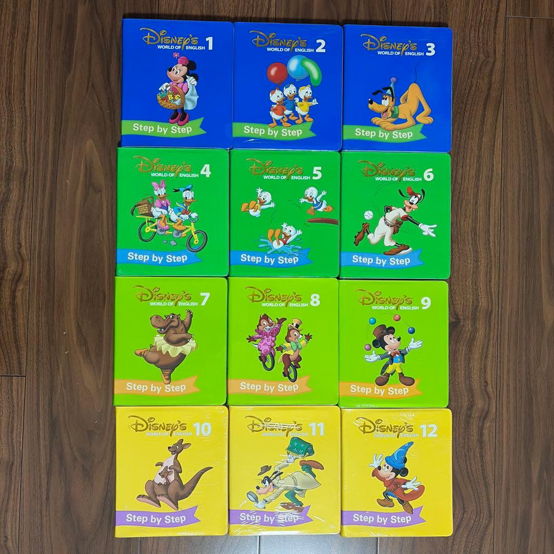 【美品】DWE ステップバイステップ DVD 1〜12巻 未開封多数