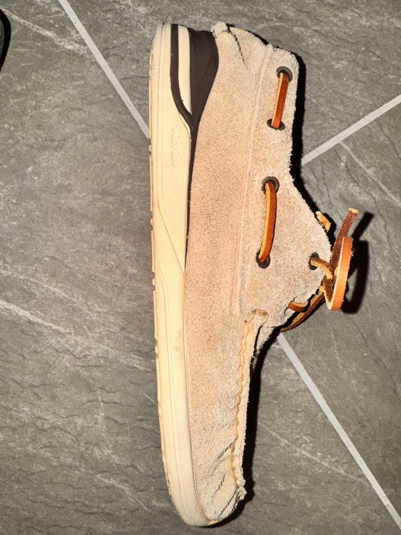 visvim デッキシューズ モカシン　HOCKNEY 2 EYE FOLK