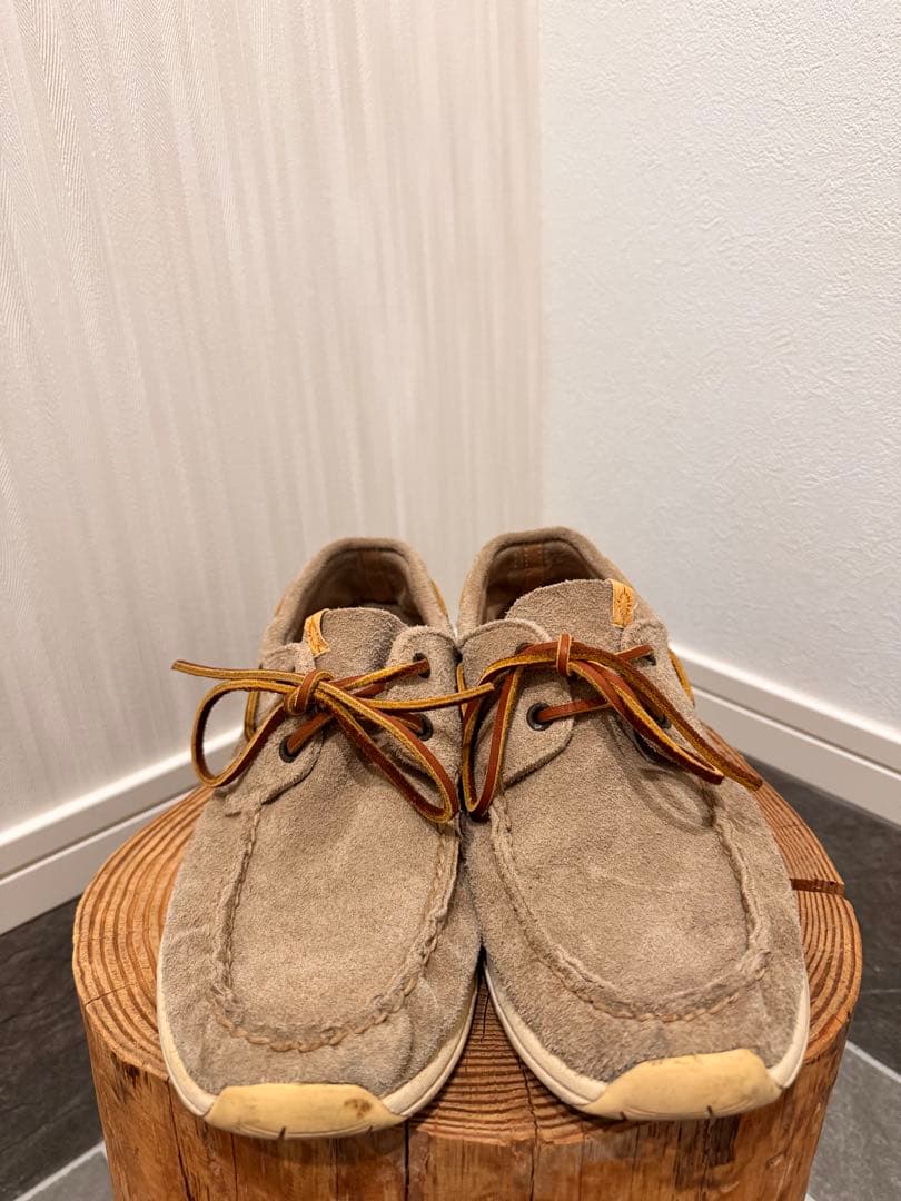 visvim デッキシューズ モカシン　HOCKNEY 2 EYE FOLK