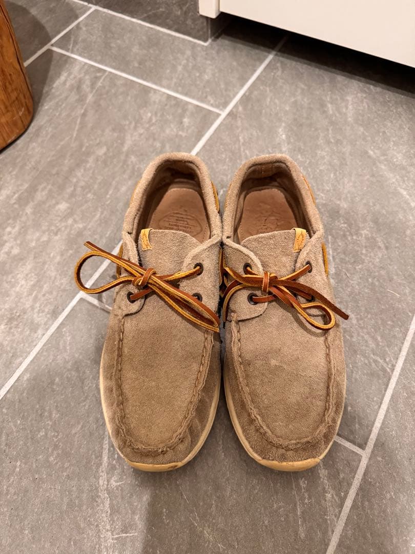 visvim デッキシューズ モカシン　HOCKNEY 2 EYE FOLK