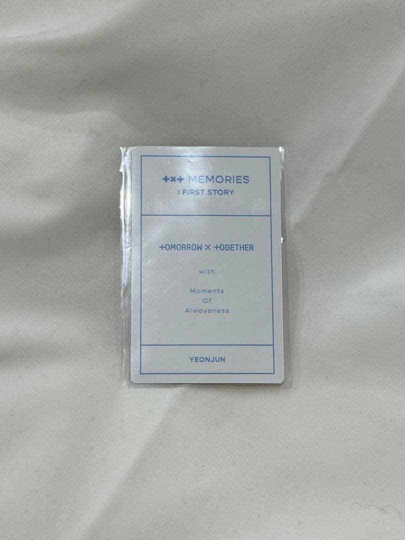 TXT memories ヨンジュン トレカ