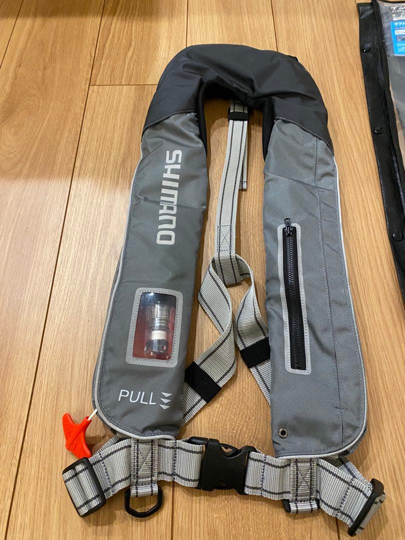 SHIMANO ライフジャケット VF-051K ライトグレー