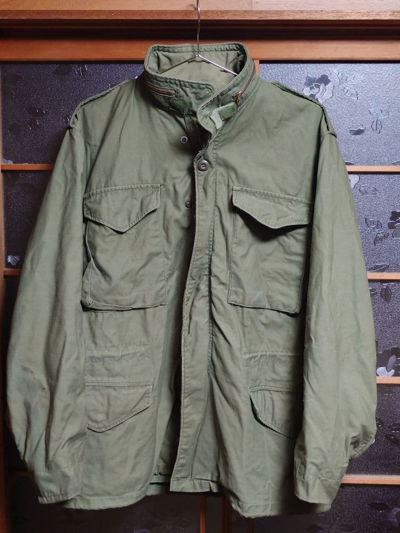 貴重なALPHA製実物M65 フィールドジャケット 3rd タグあり M-R