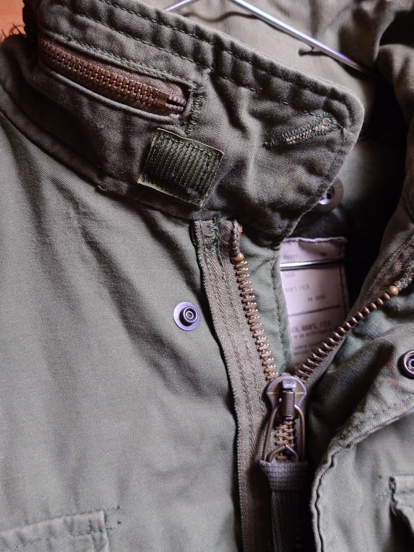 貴重なALPHA製実物M65 フィールドジャケット 3rd タグあり M-R