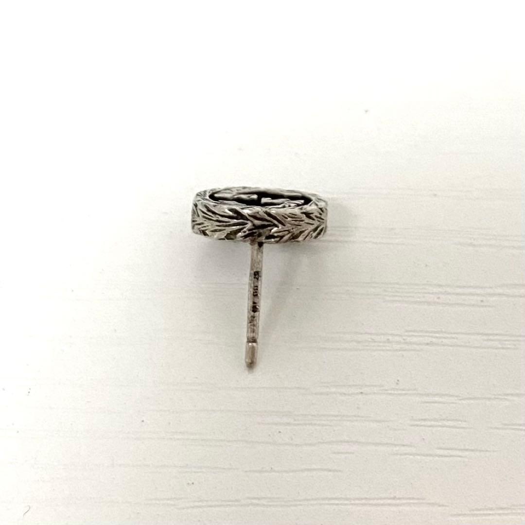 GUCCI グッチ アラベスク インターロッキングG ピアス 片耳