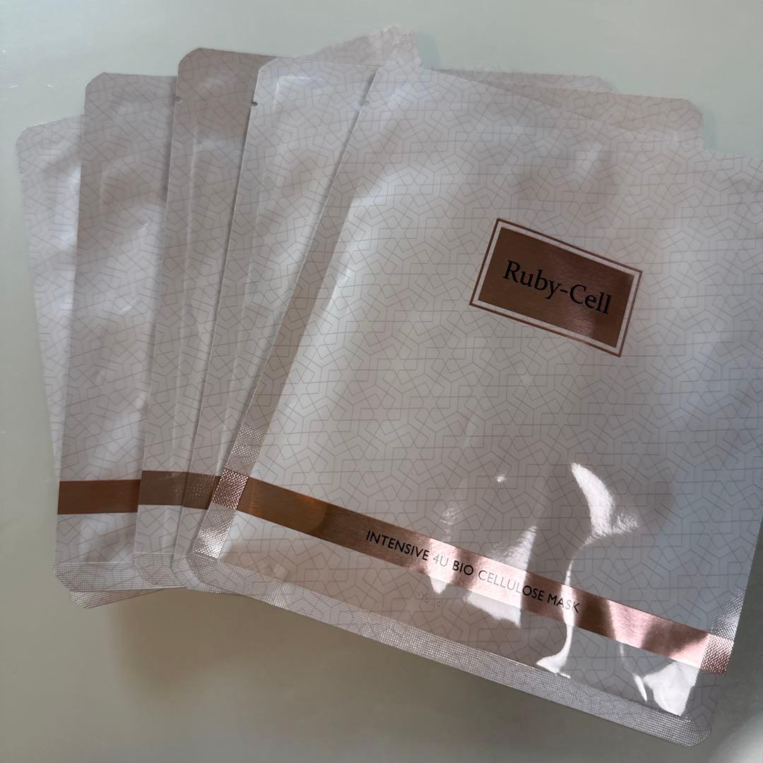 Ruby-Cell(インテンシブ4U バイオセルロースマスク)合計15枚