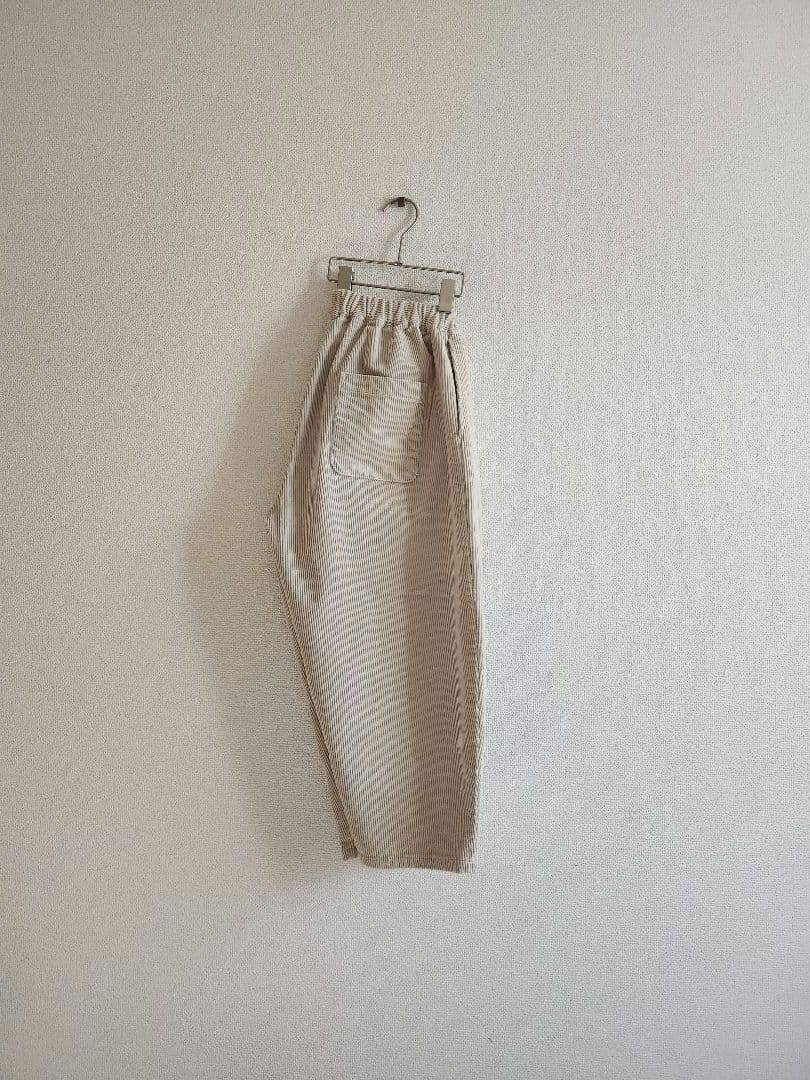 週末値下げ 日本製*オローネ バルーンパンツ コーデュロイ*クリーム