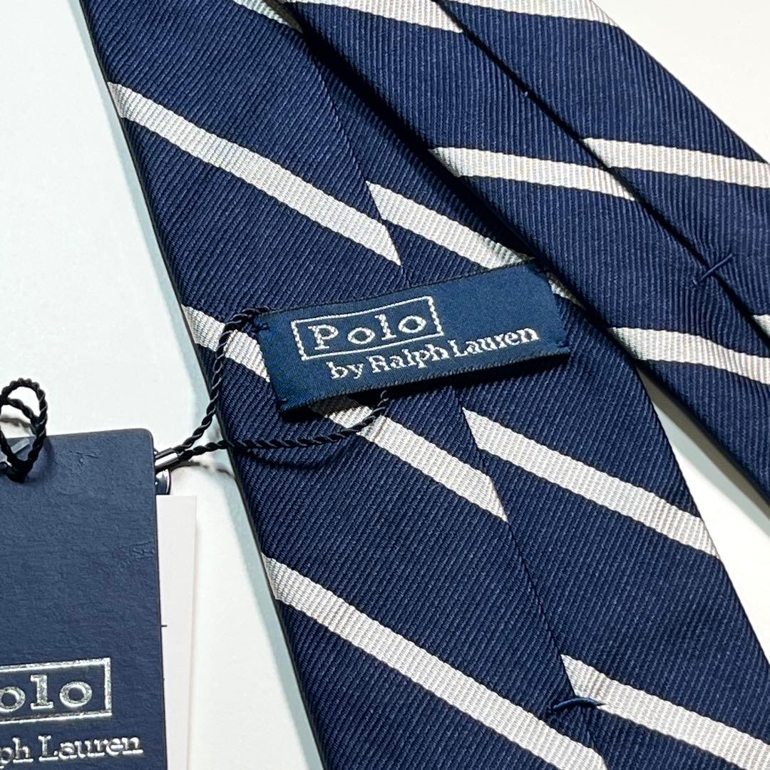 ✨未使用✨Polo ポロ バイ ラルフローレン ネクタイ レジメンタル