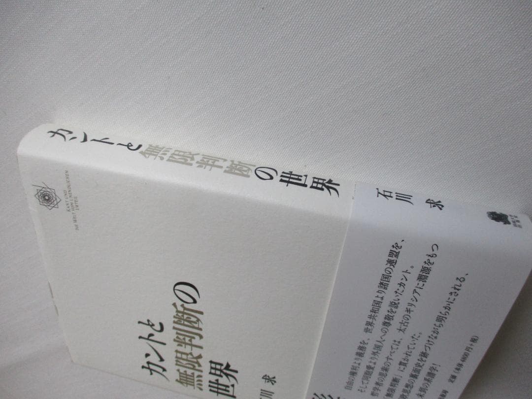 カントと無限判断の世界　石川求