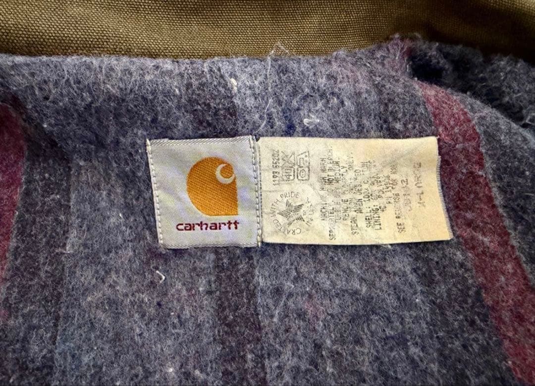 マ*リ様 超超スペシャル 90s カーハート トラッカージャケット XL JB