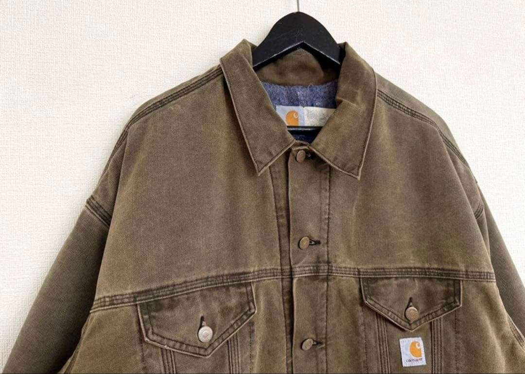 マ*リ様 超超スペシャル 90s カーハート トラッカージャケット XL JB