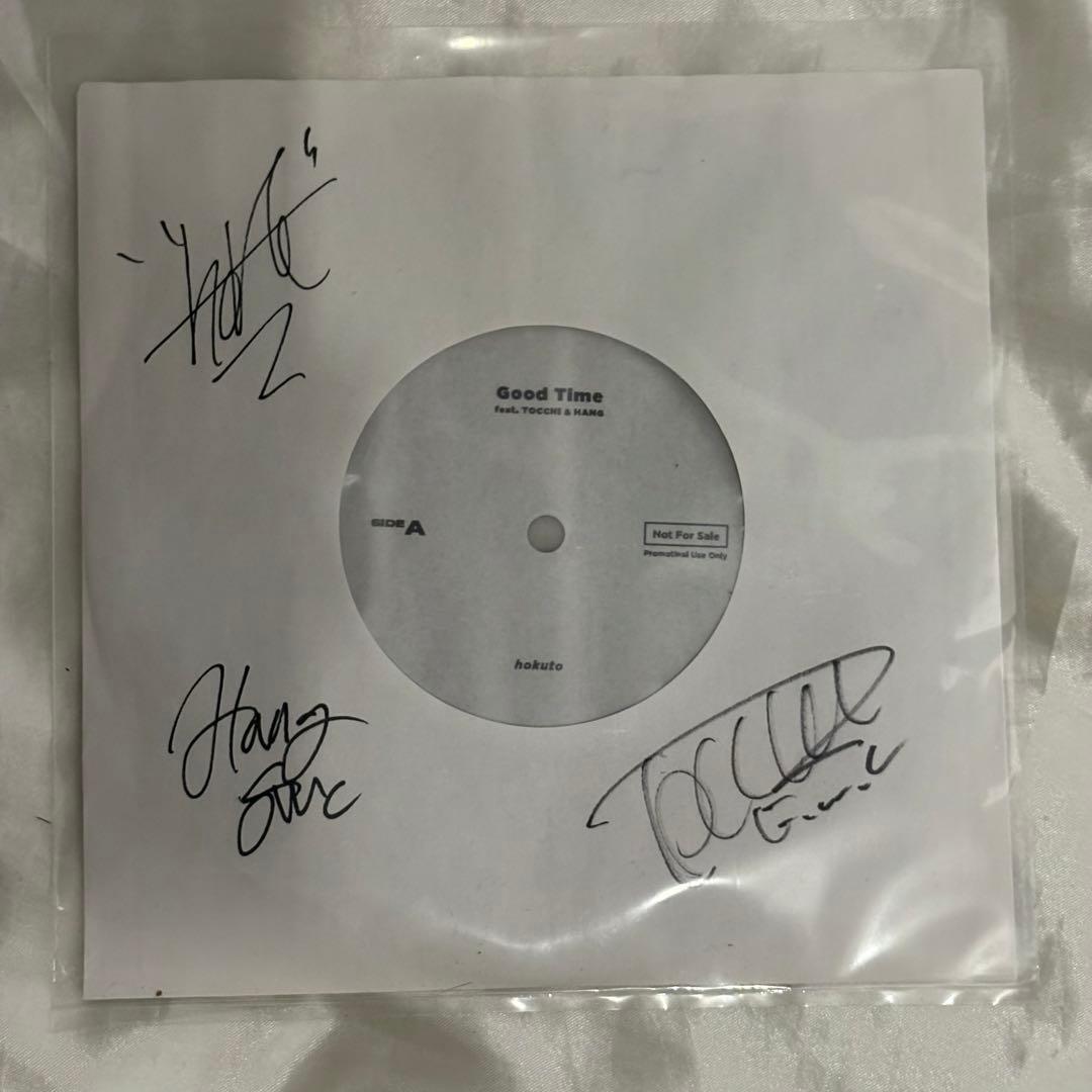 最終値下げHANG Tocchi Good Time サイン入りレコード