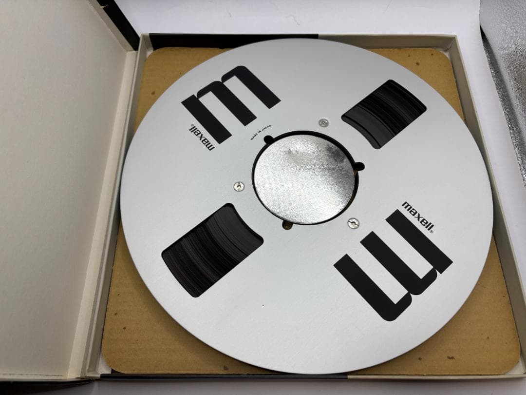 maxell UD XL 35-180B メタル オープンリールテープ 2本