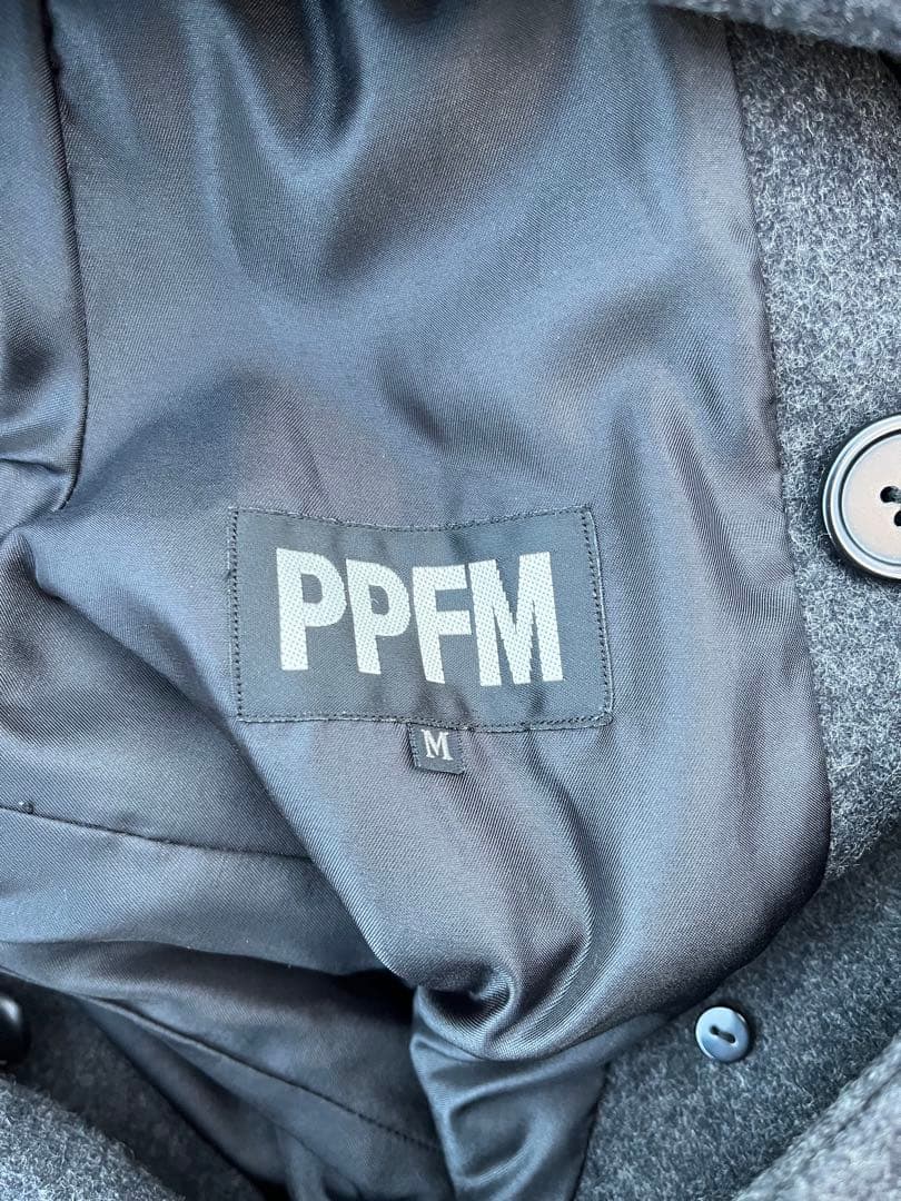 PPFM 00s Y2K ナポレオンジャケット Pコート ダブルブレスト
