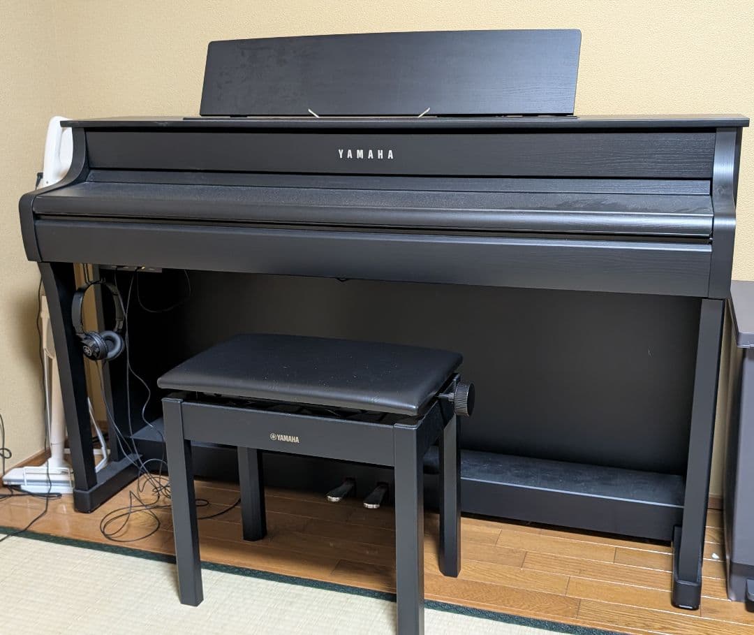 YAMAHA 電子ピアノ ブラック（CLP-845）