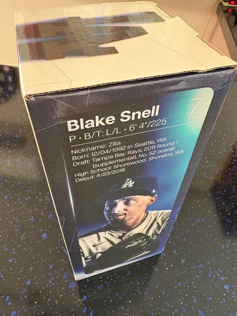 ドジャース ブレイク・スネル ボブルヘッド 6月16日来場者限定