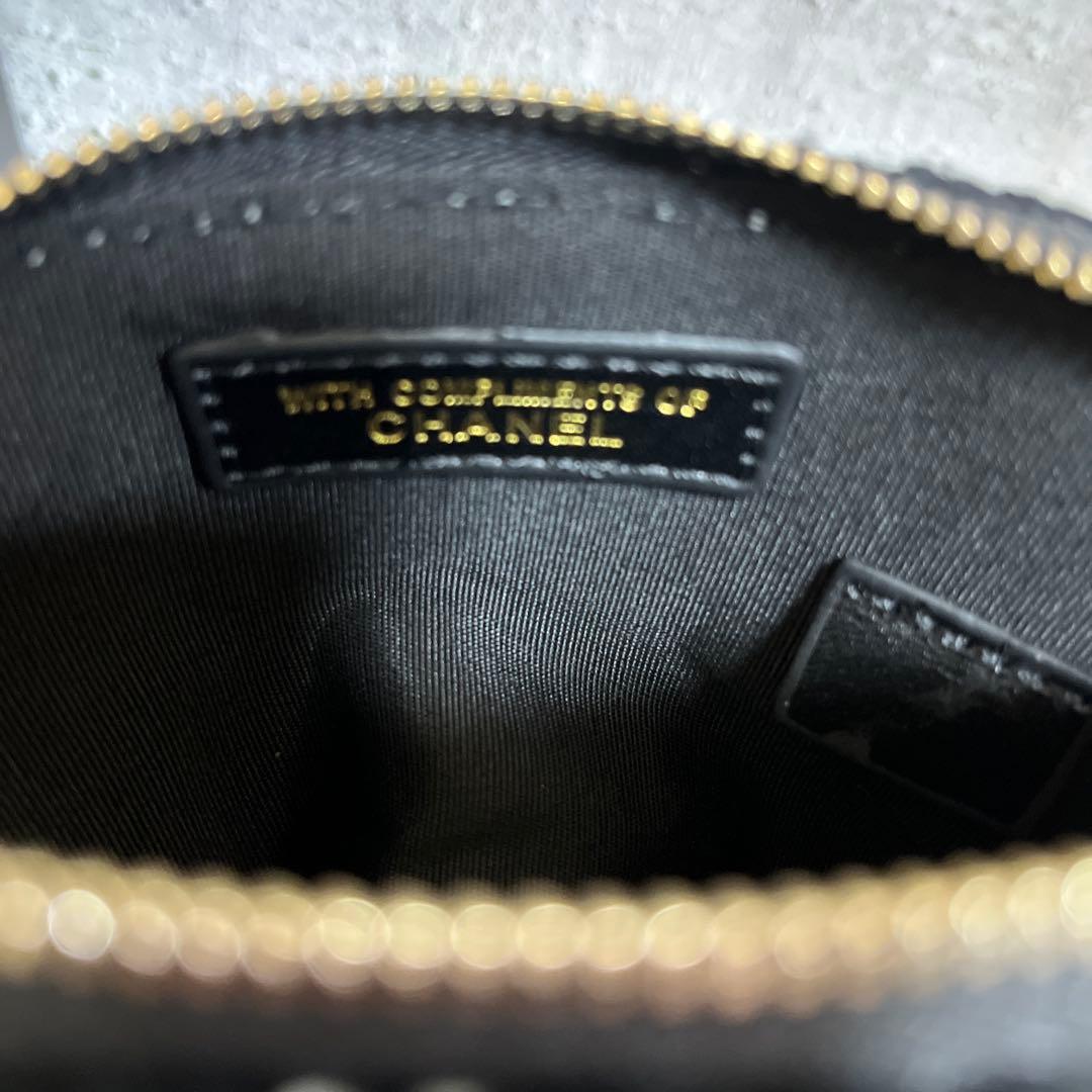 CHANEL ノベルティツイードショルダーバッグ